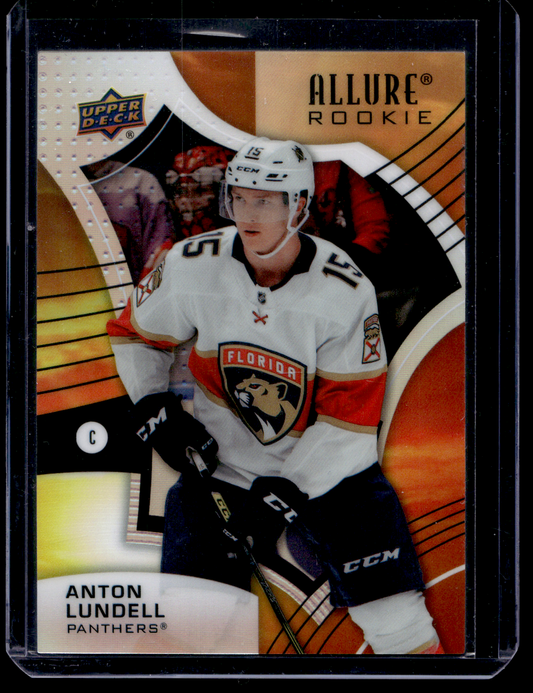 2021-22 Upper Deck Allure - Sunrise - Rookies - Anton Lundell #105 RC