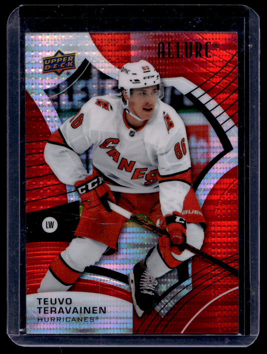2021-22 Upper Deck Allure - Red Rainbow - Teuvo Teravainen #60