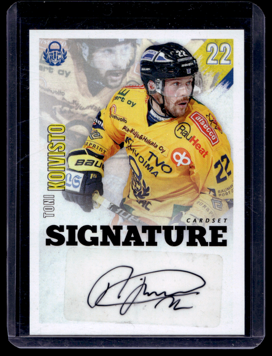 2020-21 Cardset Signature - Toni Koivisto /125