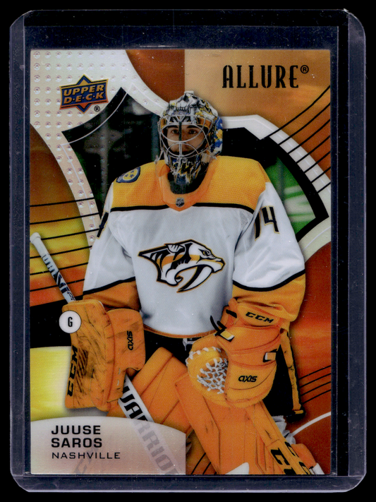 2021-22 Upper Deck Allure - Sunrise - Juuse Saros #65
