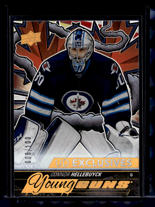 2024-25 Upper Deck Series 2 - Young Guns Renewed - Exclusives - Connor Hellebuyck #214 /100