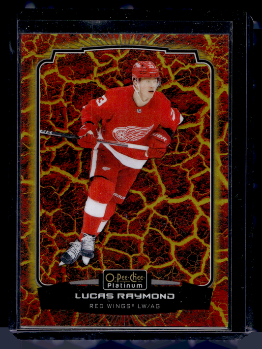 2022-23 Upper Deck OPC Platinum - Hot Magma - Lucas Raymond #169 /499