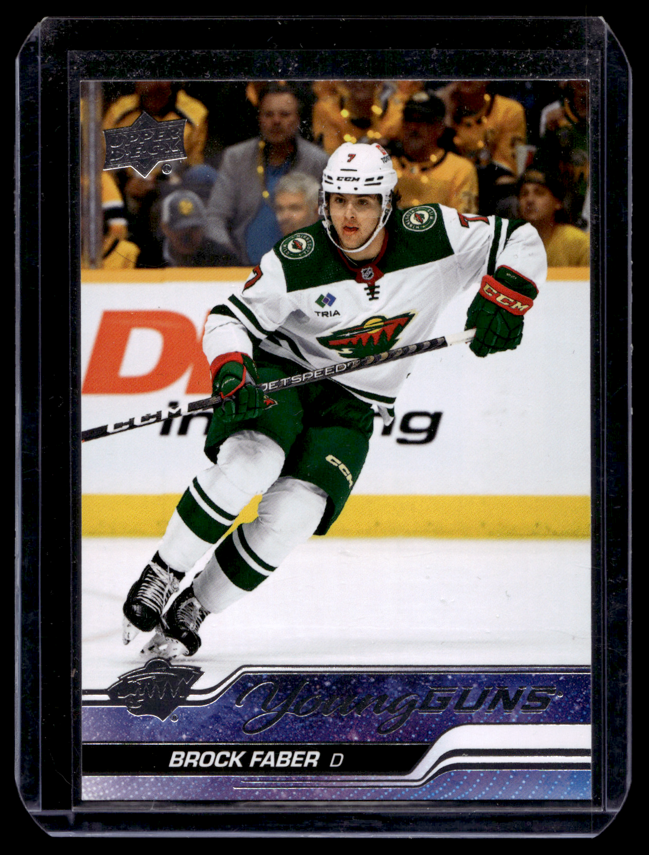 2023-24 Upper Deck Series 1 - Young Guns - Brock Faber #215 RC
