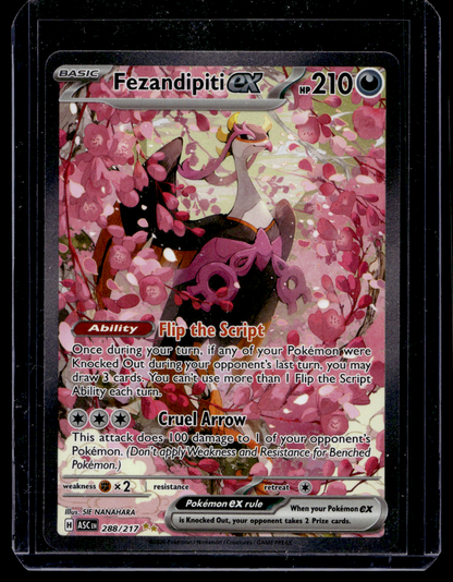 2026 Pokemon - Mega Evolutions - Ascended Heroes - Special Illustration Rare - Fezandipiti ex #288