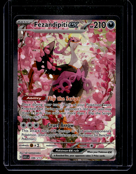 2026 Pokemon - Mega Evolutions - Ascended Heroes - Special Illustration Rare - Fezandipiti ex #288