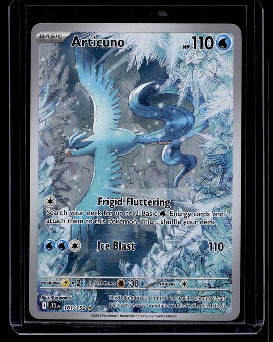 2025 Pokemon - Scarlet & Violet - Journey Together - Illustration Rare - Articuno #161