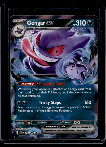2024 Pokemon - Sword & Shield - Temporal Forces - Gengar ex #104