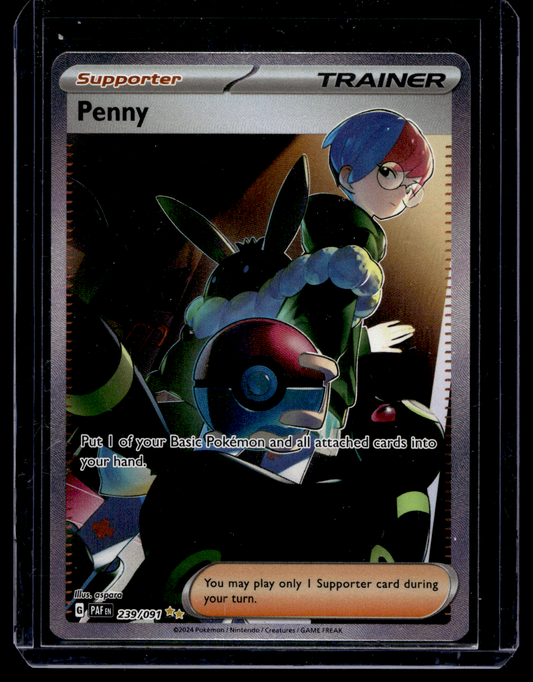 2023 Pokemon Scarlet & Violet - Paldean Fates - Special Illustration Rare - Penny #239