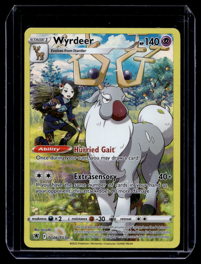 2022 Pokemon Sword & Shield - Astral Radiance - Trainer Gallery - Wyrdeer #TG06
