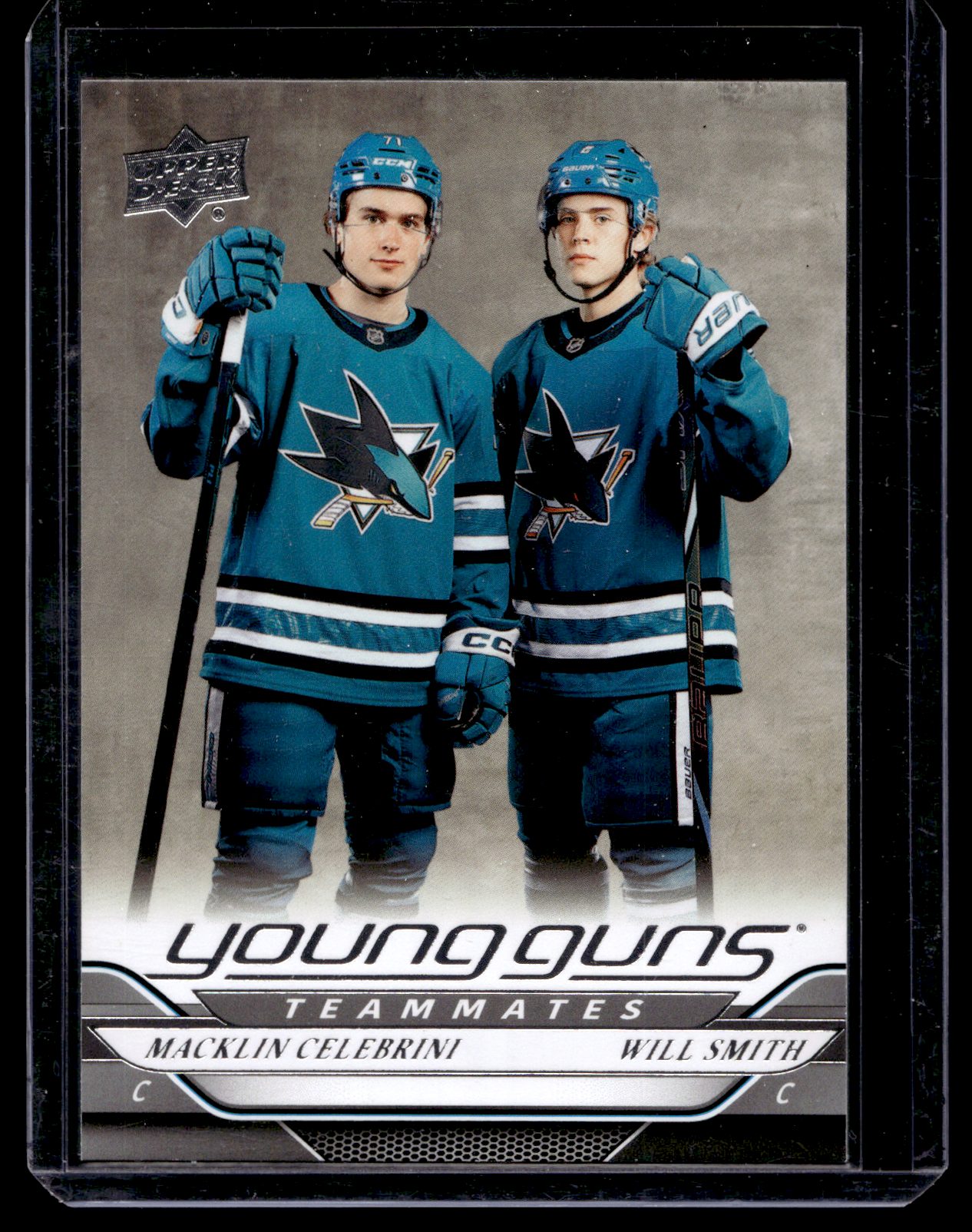 2024-25 Upper Deck Series 2 - Young Guns - Macklin Celebrini / Will Smith  #499 RC