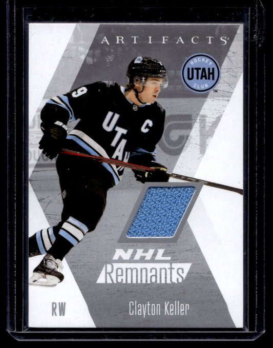 2025-26 Upper Deck Artifacts - NHL Remnants - Clayton Keller #NR-8