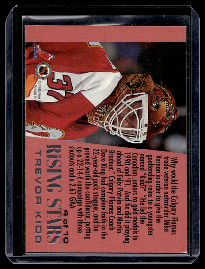 1995-96 Fleer Ultra - Rising Stars - Gold Medallion - Trevor Kidd #4