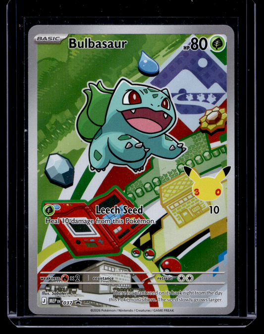 2026 Pokemon - Mega Evolutions - Black Star Promos - Promos - Bulbasaur #037