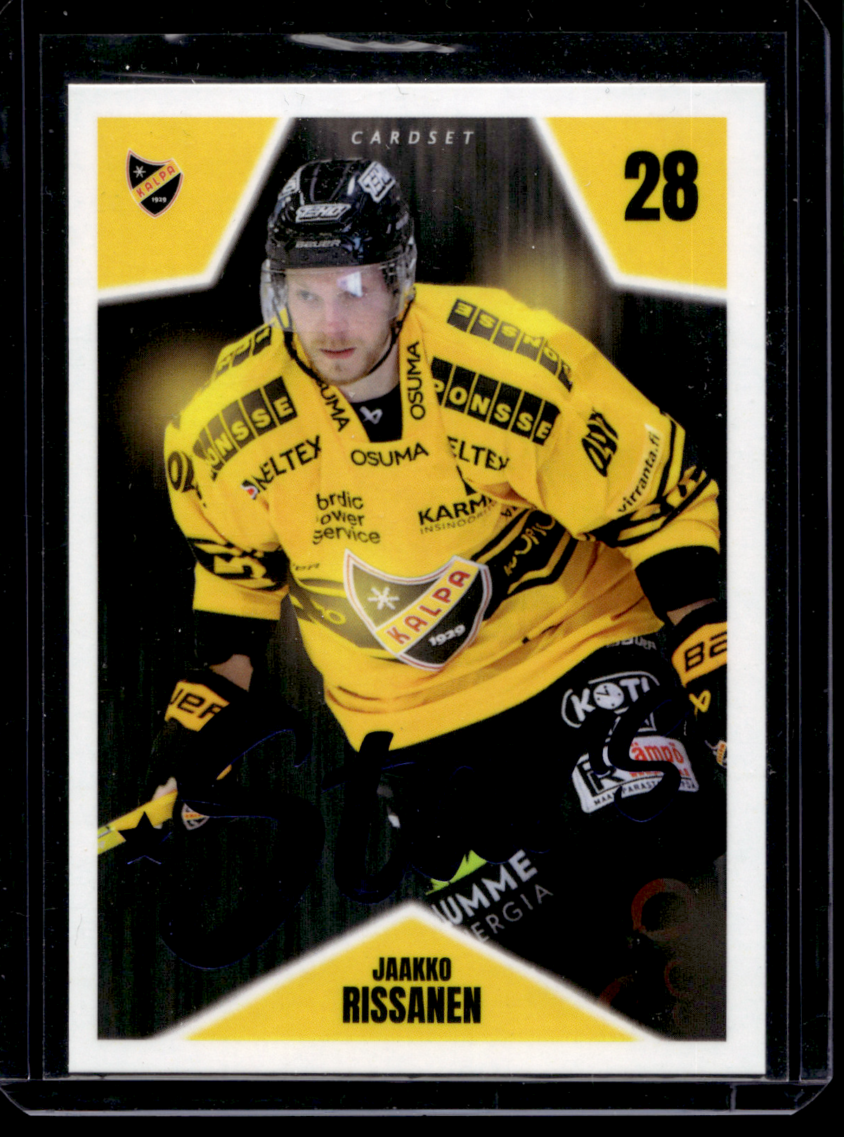 2023-24 Cardset - Stars Blue - Jaakko Rissanen #Stars6 /500