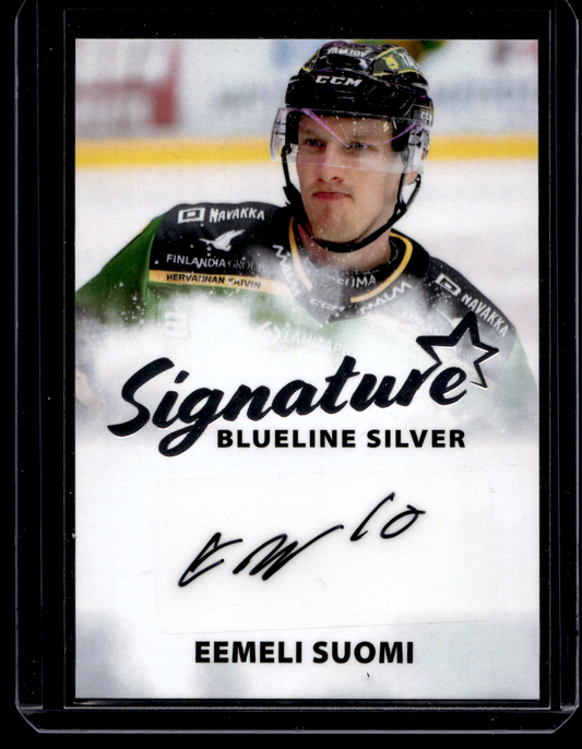 2024-25 Blueline Signature Silver - Eemeli Finland #AU-ES /100