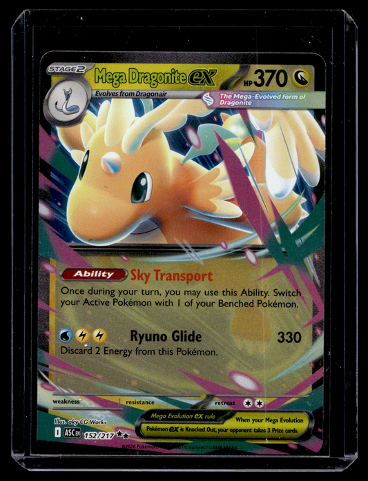 2026 Pokemon - Mega Evolutions Ascended Heroes - Mega Dragonite ex #152