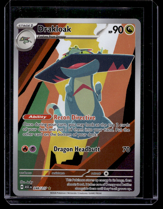 2026 Pokemon - Mega Evolutions Ascended Heroes - Illustration Rare - Drakloak #248
