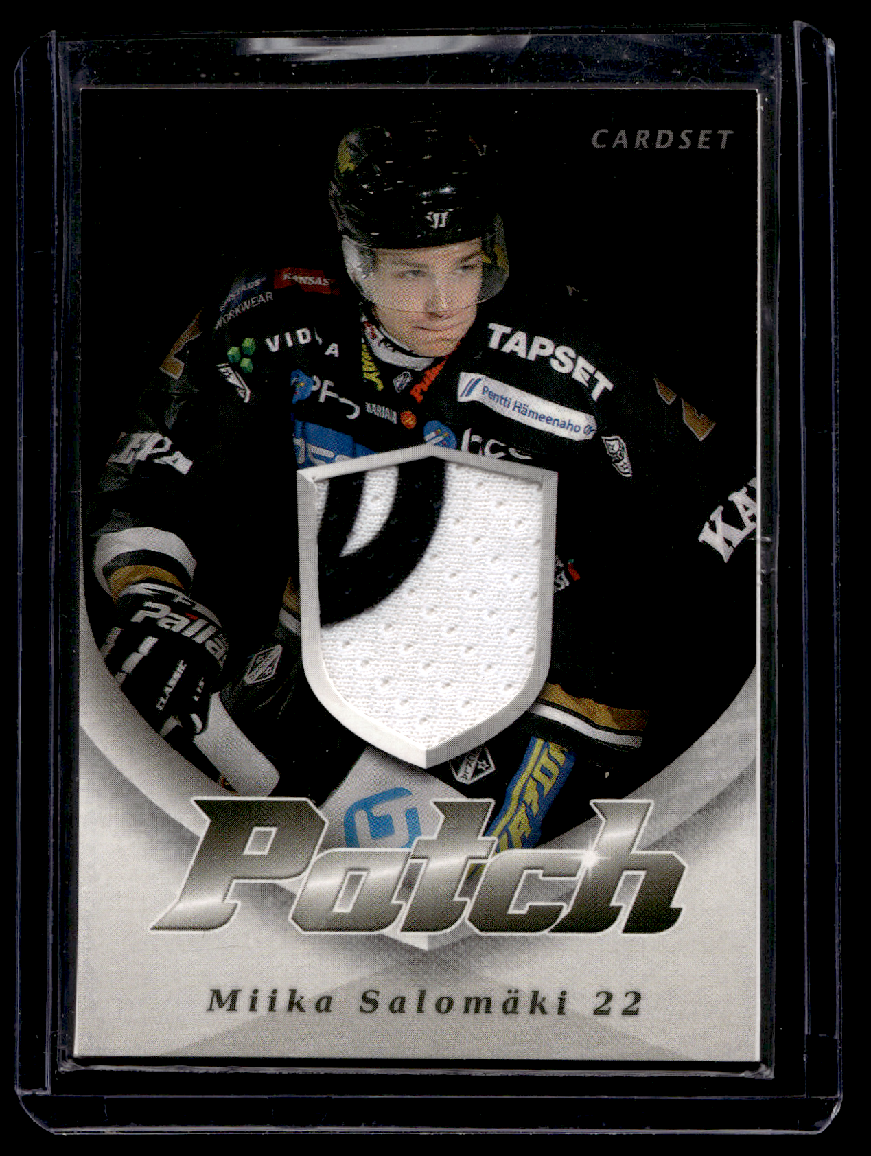 2012-13 Cardset - Patch - Miikka Salomäki /100