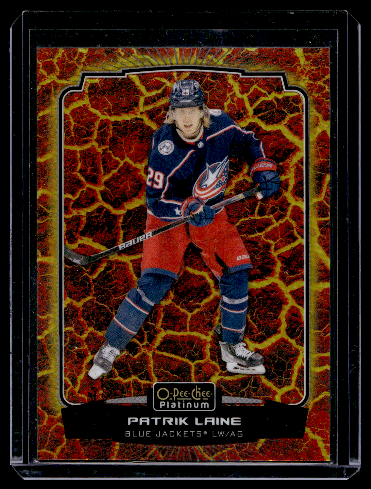 2022-23 Upper Deck OPC Platinum - Hot Magma - Patrik Laine #36 /499