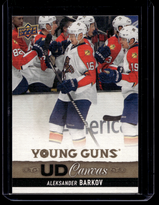 2013-14 Upper Deck - UD Canvas -  Young Guns - Aleksander Barkov #C104 RC