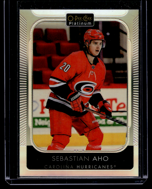 2021-22 Upper Deck OPC Platinum - Rainbow - Sebastian Aho #12