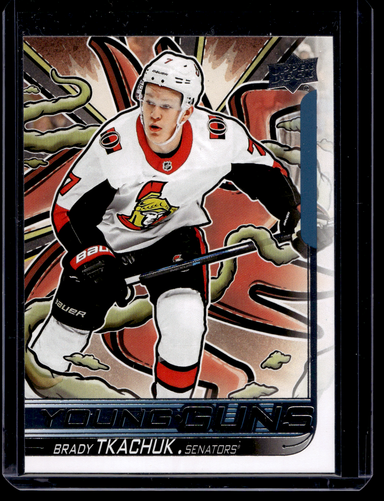 2024-25 Upper Deck Series 2 - Young Guns Renewed - Brady Tkachuk #499