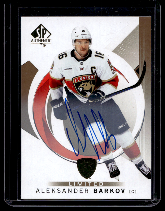 2024-25 Upper Deck SP Authentic - Limited Autographs - Aleksander Barkov #39