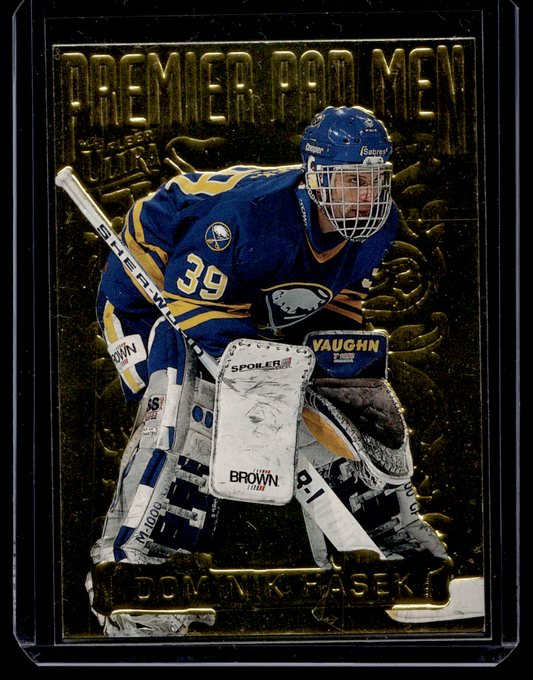 1994-95 Fleer Ultra - Premier Pad Men - Dominik Hasek #1