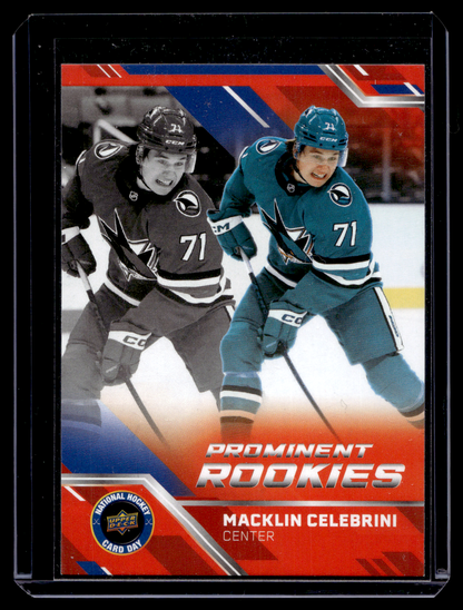 2025 Upper Deck National Hockey Card Day - Macklin Celebrini #NHCD-1