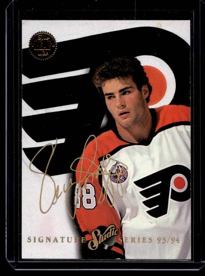 1993-94 Leaf - Studio Signature Series - Eric Lindros #10