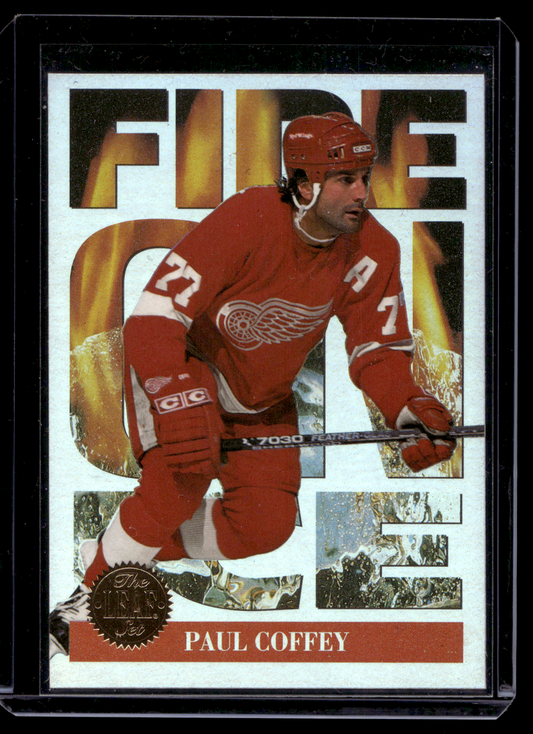 1994-95 Leaf - Fire on Ice - Paul Coffey #8