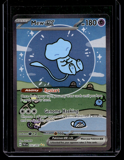 2023 Pokemon - Scarlet & Violet - Paldean Fates - Special Illustration Rare - Mew ex #232