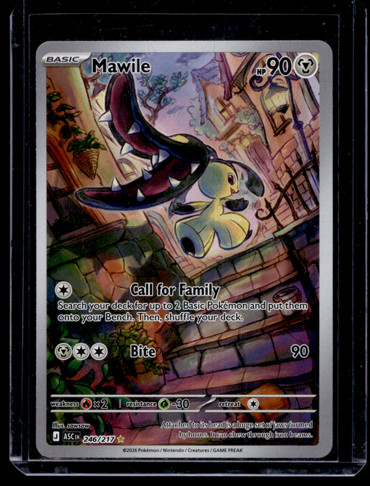2026 Pokemon - Mega Evolutions - Ascended Heroes - Illustration Rare - Mawile #246