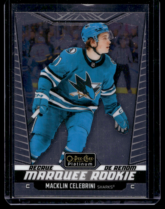 2024-25 Upper Deck OPC Platinum - Marquee Rookies - Macklin Celebrini #263 RC