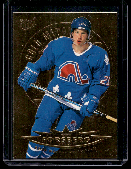 1995-96 Fleer Ultra - Gold Medallion Edition - Peter Forsberg #132