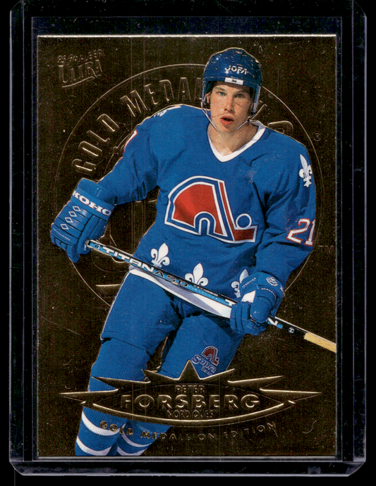 1995-96 Fleer Ultra - Gold Medallion Edition - Peter Forsberg #132