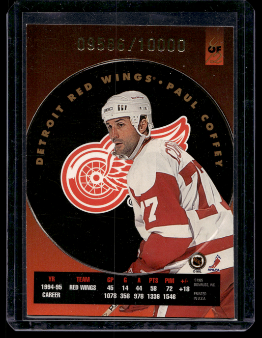 1995-96 Leaf - Fire on Ice - Paul Coffey #4 /10000