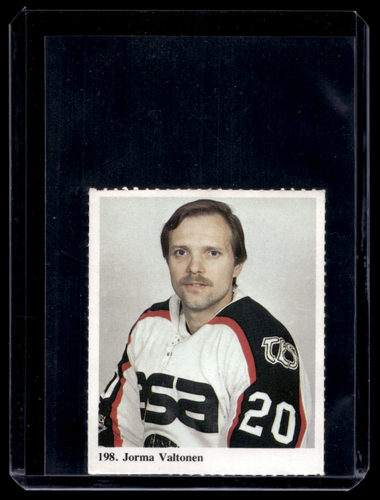 1978-79 Kiekkoilijat kuvina - Jorma Valtonen #198