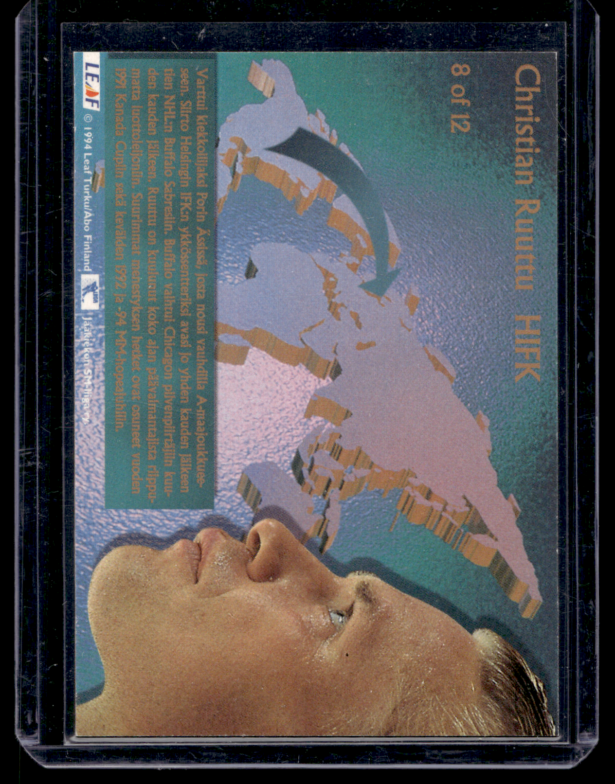 1994-95 Sisu - Guest Special - Christian Ruuttu #8