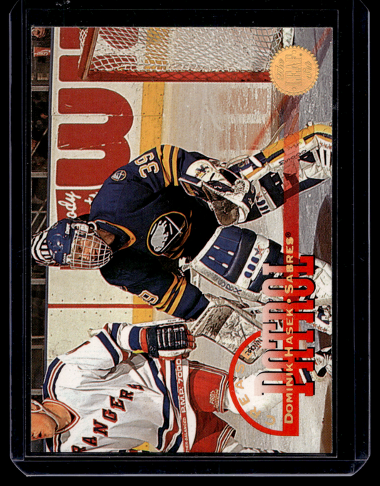 1994-95 Leaf - Crease Patrol - Dominik Hasek #6