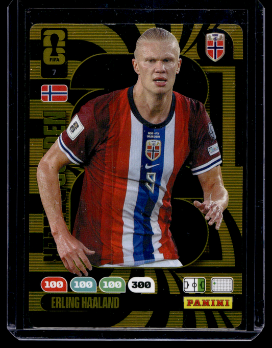 2026 Panini Adrenalyn XL FIFA World Cup - Golden Baller -  Erling Haaland #7