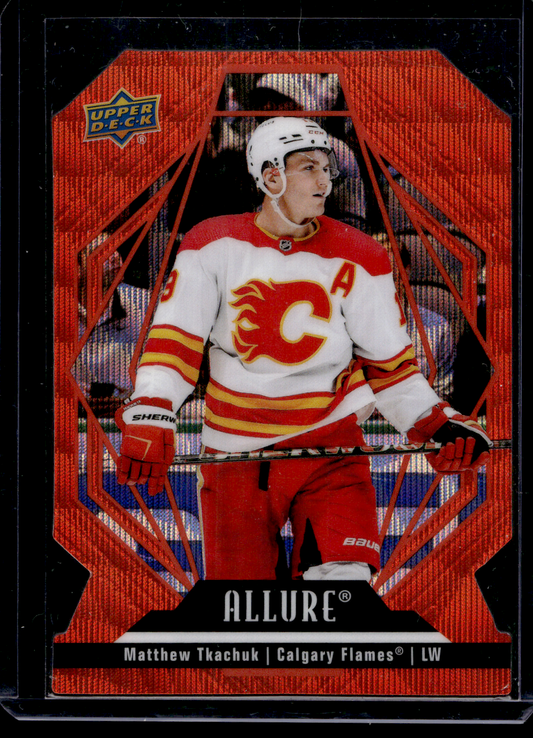 2022-23 Upper Deck Allure - Orange Slice Die-Cut - Matthew Tkachuk #100