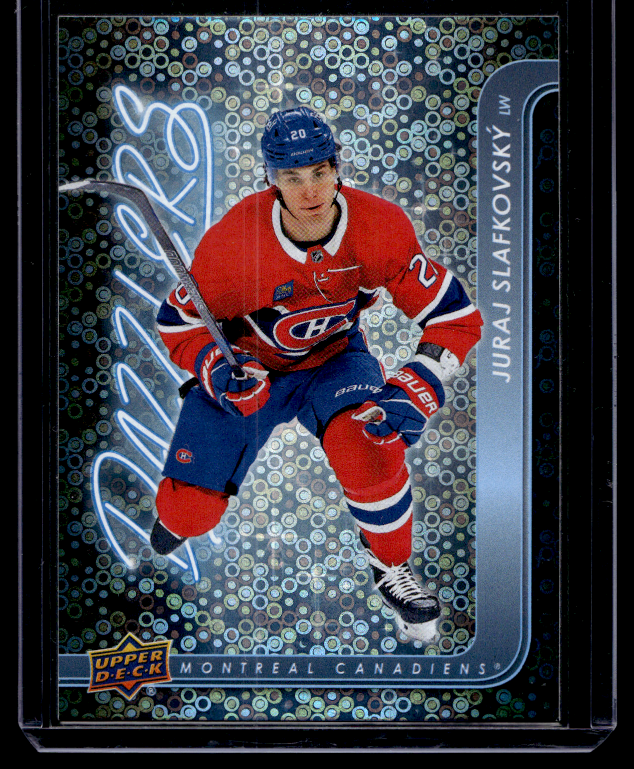 2024-25 Upper Deck Series 1 - Dazzlers - Blue - Juraj Slafkovsky #DZ-42