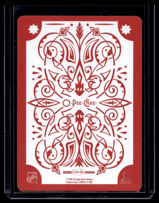2025-26 O-Pee-Chee - Playing Cards - Cole Caufield #6-SPADES