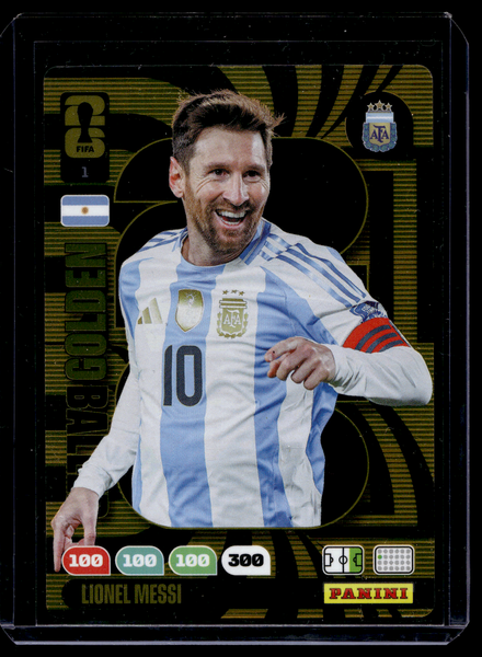 2026 Panini Adrenalyn XL FIFA World Cup - Golden Baller - Lionel