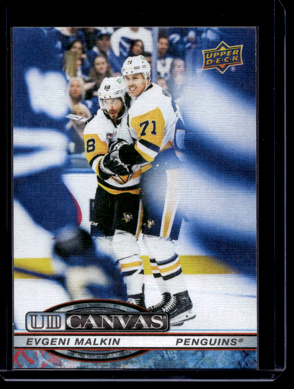2025-26 Upper Deck Series 2 - UD Canvas - Evgeni Malkin #C-167