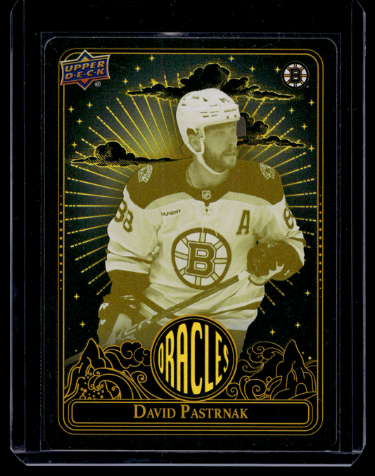 2024-25 Upper Deck Extended Series - Oracles - David Pastrnak #O-35
