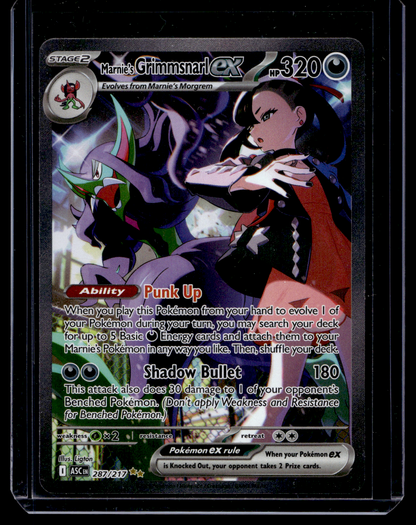 2026 Pokemon - Mega Evolutions - Ascended Heroes - Special Illustration Rare - Marnie's Grimmsnarl ex #287