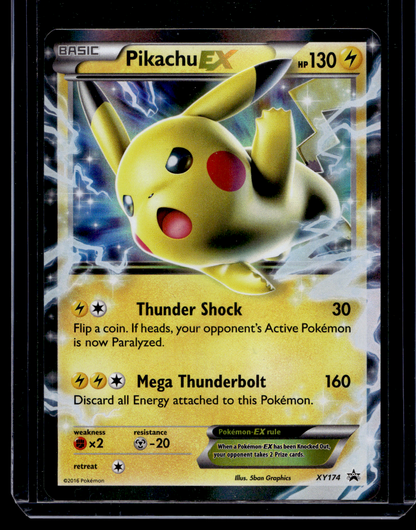 2016 Pokemon - Pokemon XY - Black Star Promos - Promos - Pikachu ex #XY174