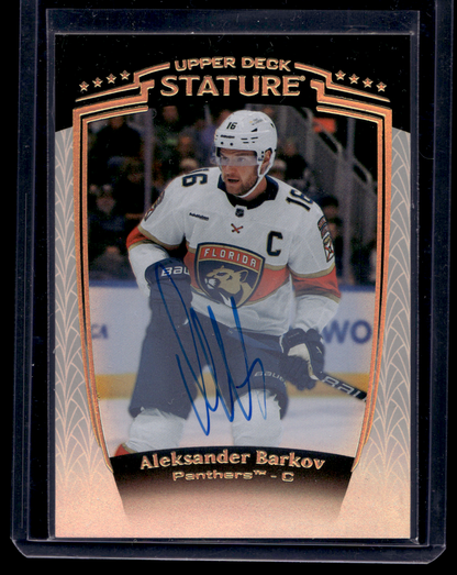 2024-25 Upper Deck Stature - Autographs - Aleksander Barkov #2